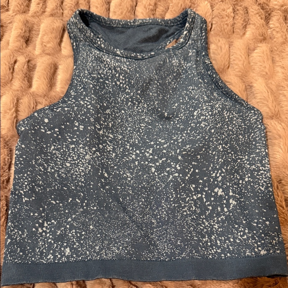 Speckled Blue Women's Tank Top by lululemon size 8